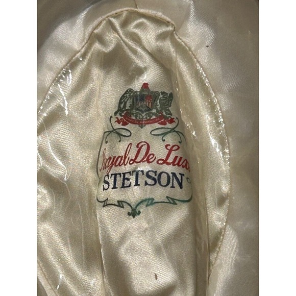 Vintage Royal Deluxe Stetson hat size 6 and 5/8 (XS) - Picture 10 of 12